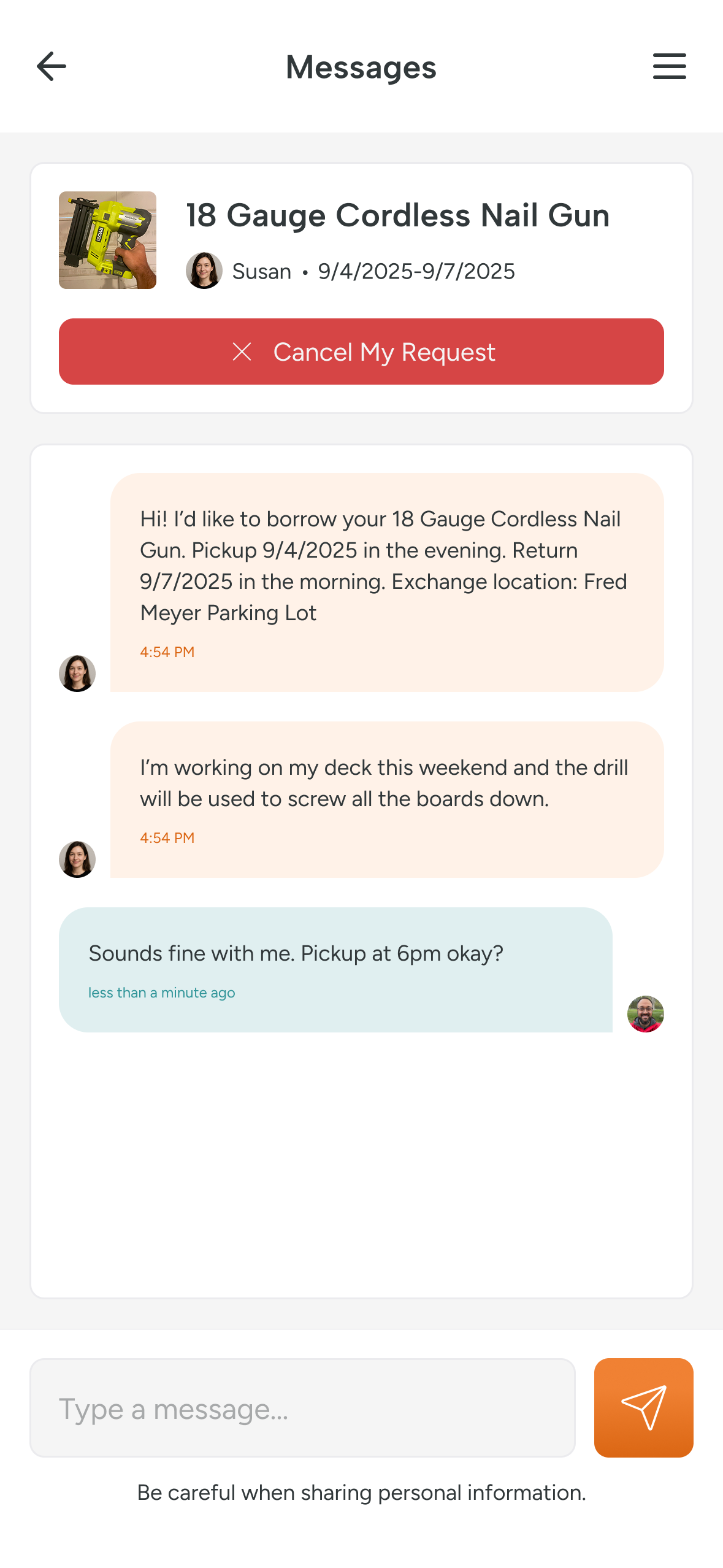 Loan conversation